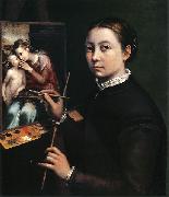 Sofonisba Anguissola Self ortrait oil painting